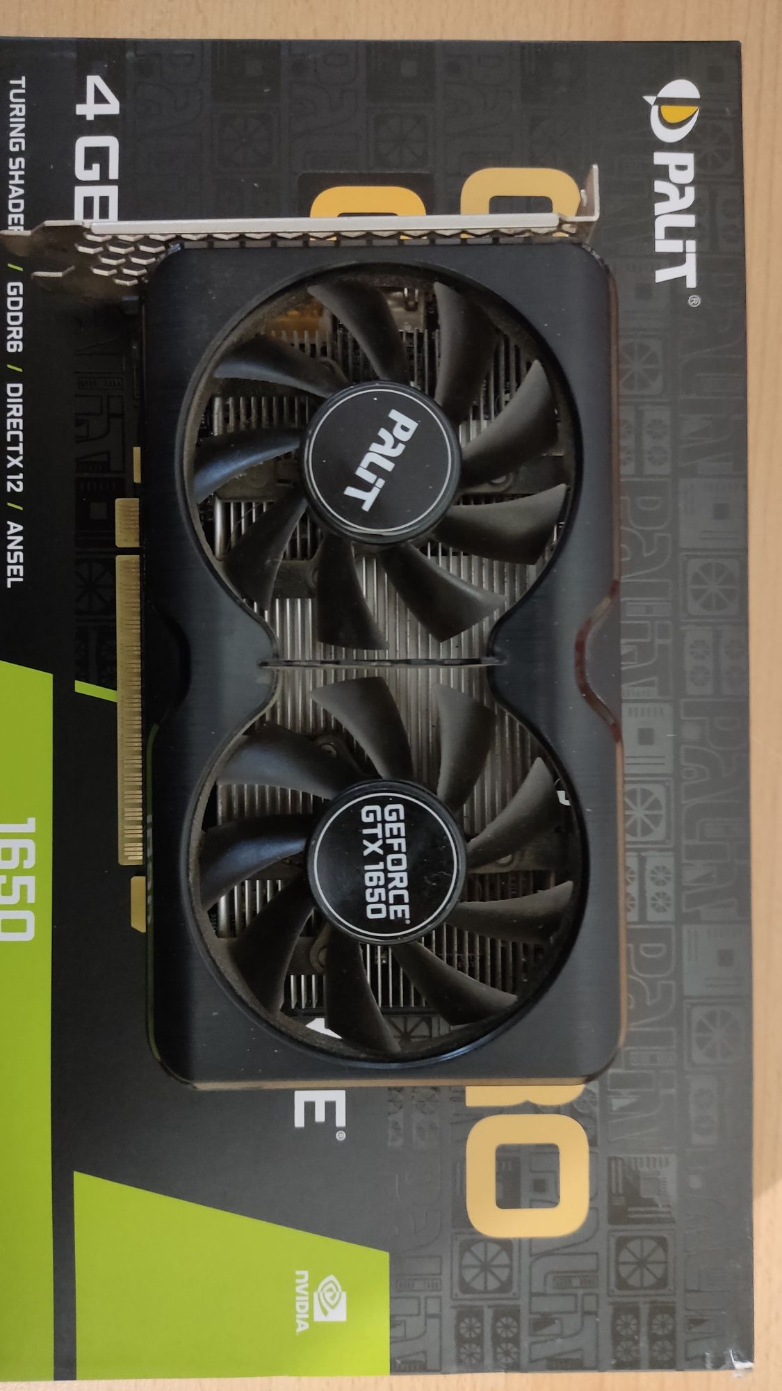 Видеокарта Palit GTX 1650