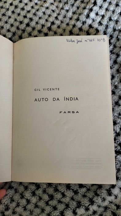Auto da Índia, de Gil Vicente