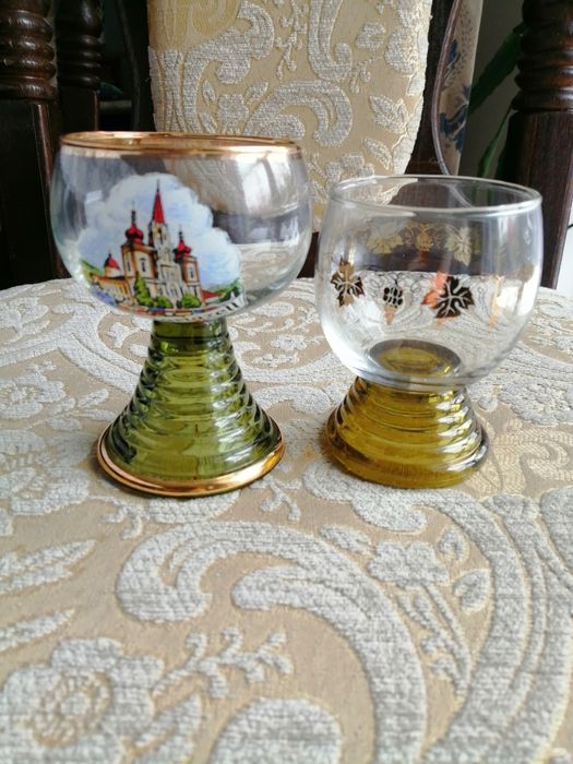 Dwa kieliszki Romer /Remer - retro