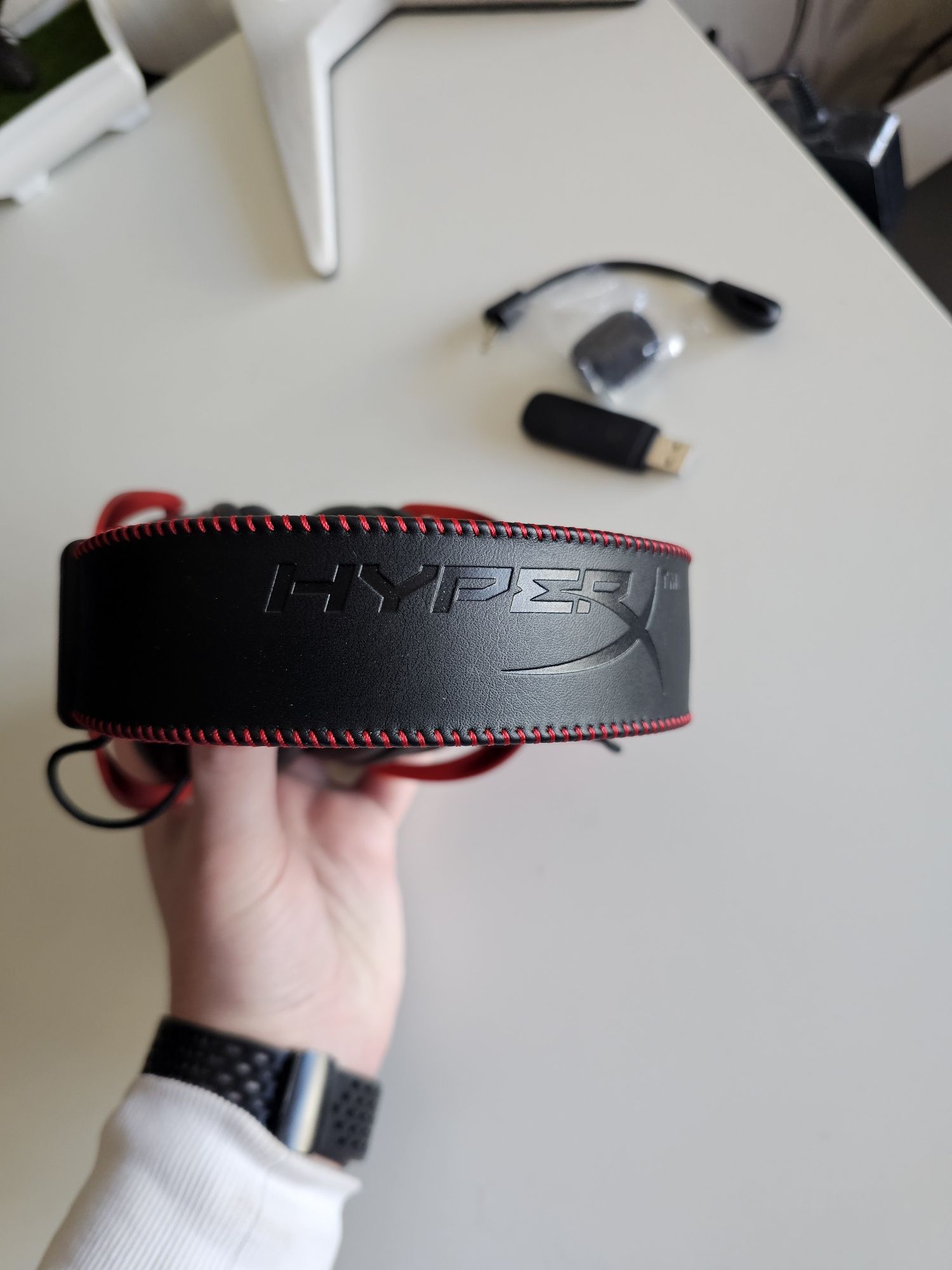 Игрові навушники, гарнітура HyperX Cloud II 2 Wireless Black Red