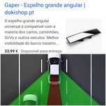 Espelho retrovisor universal