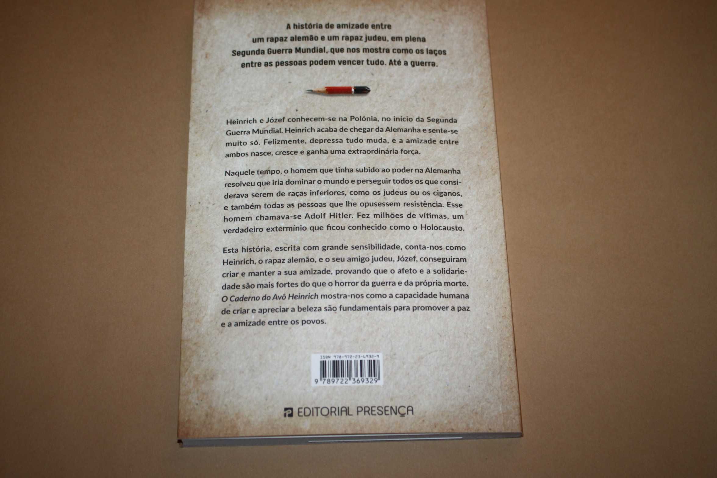 ' O Caderno do Avô Heinrich //  Conceição Dinis Tomé