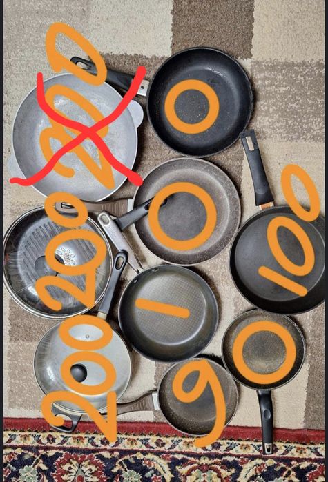 Сковорідка з кришкою, пательня