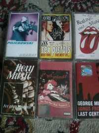kasety Rolling Stones, Sex Pistols, George Michael, Pilichowski