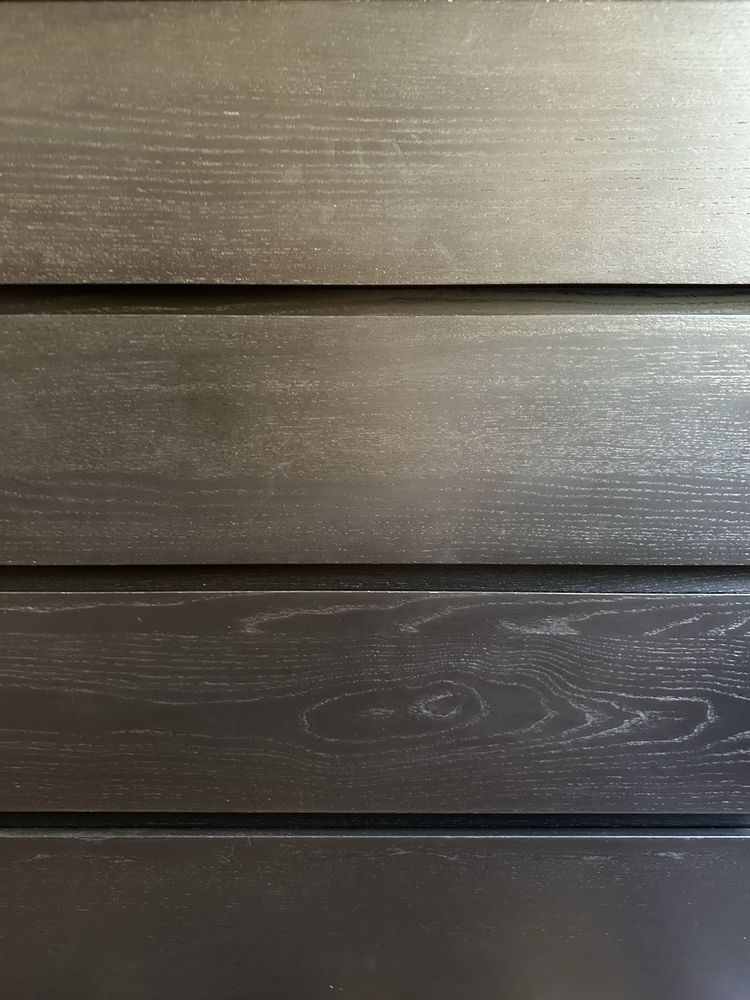 Cómoda MALM IKEA 4 gavetas preto/castanho