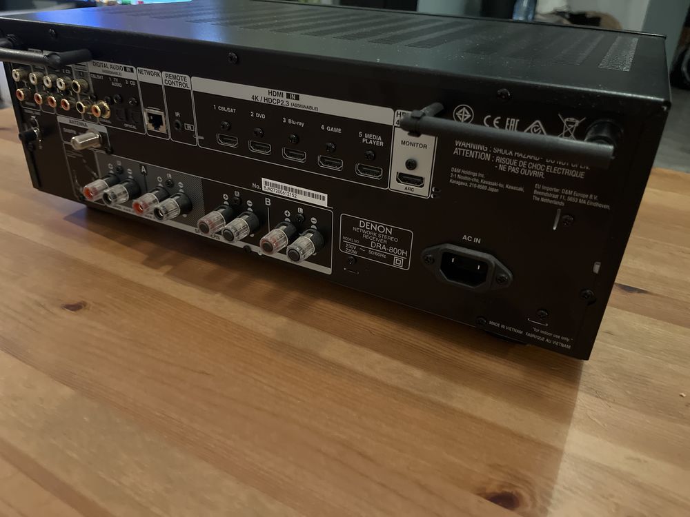 Aplituner DENON DRA-800H jak nowy