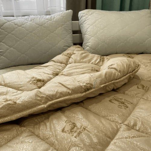 ‼️Вовняна ЗИМОВА ковдра  з овечої вовни| НАЙКРАЩА якість |