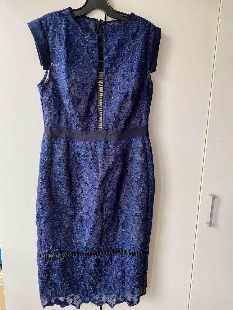 Granatowa sukienka Damsel in a Dress rozmiar 42 #A-98