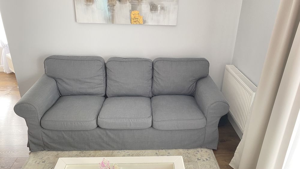 Sofa ektorp IKEA 3- osobowa dwa pokrowce