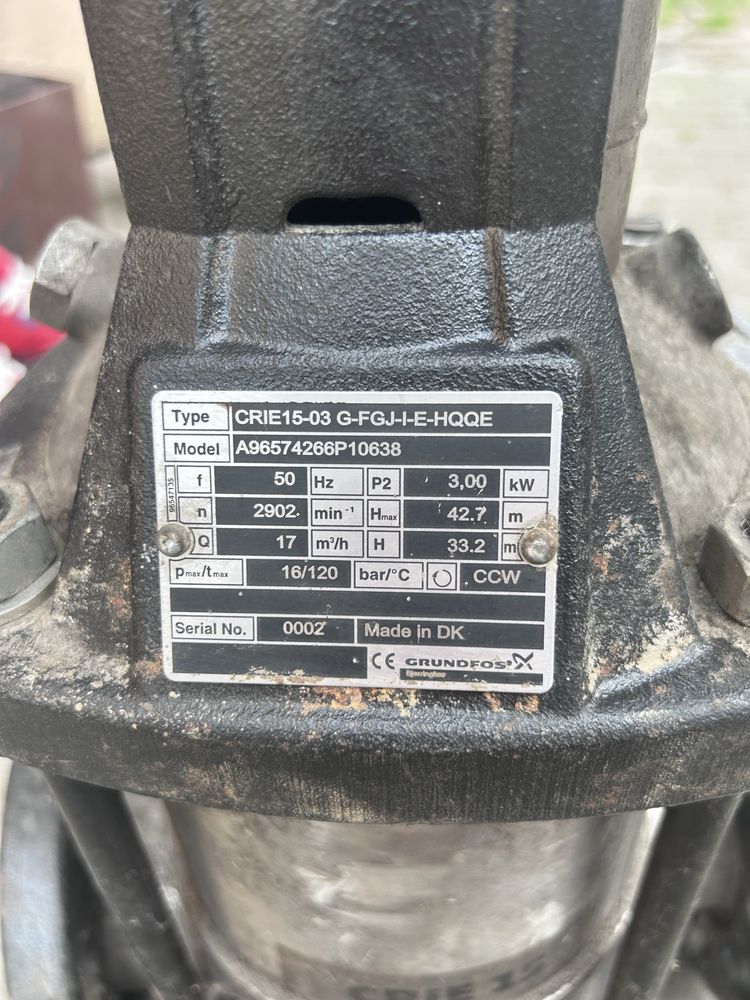 Pompa wodna Grundfos