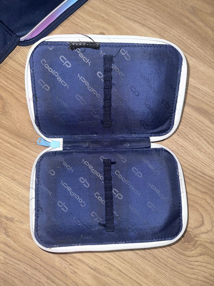 Dwa piórniki CoolPack Cool Pack Blue Unicorn jednorożce