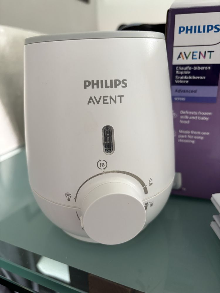 Aquecedor biberões avent