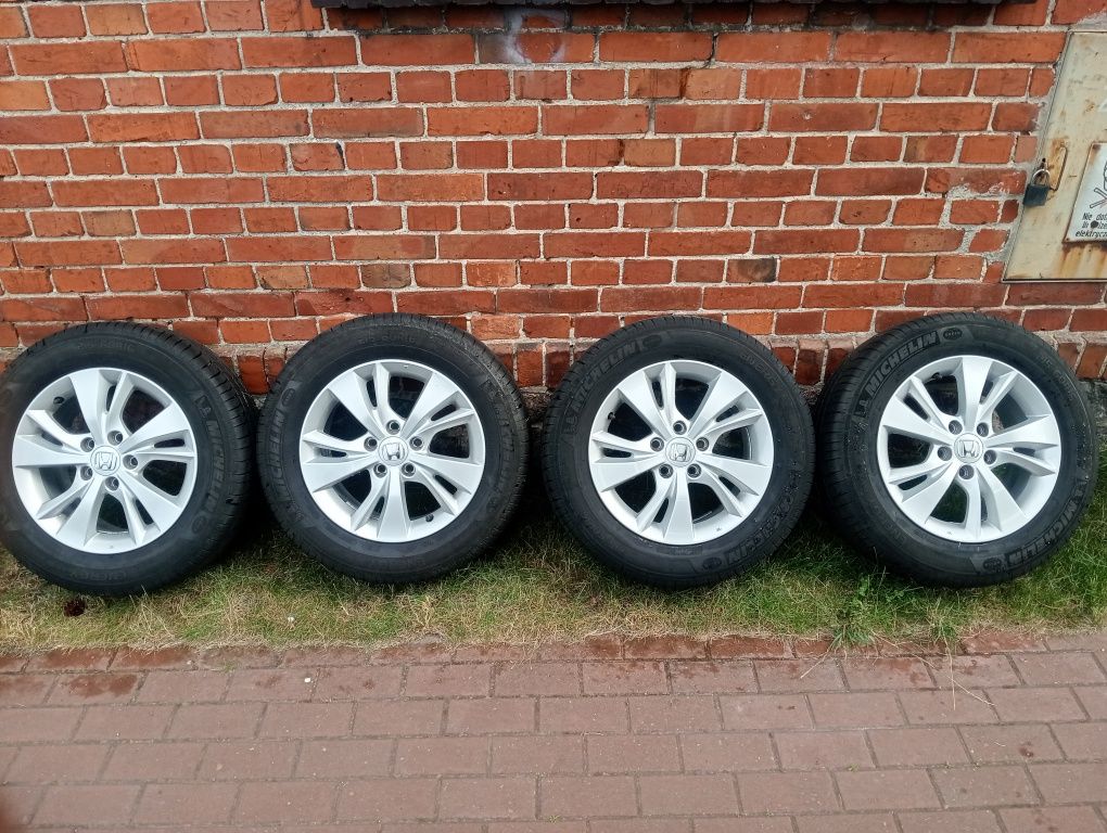Alufelgi koła opony Honda crv cr-v hrv hr-v MICHELIN 215/60 r16'' lato