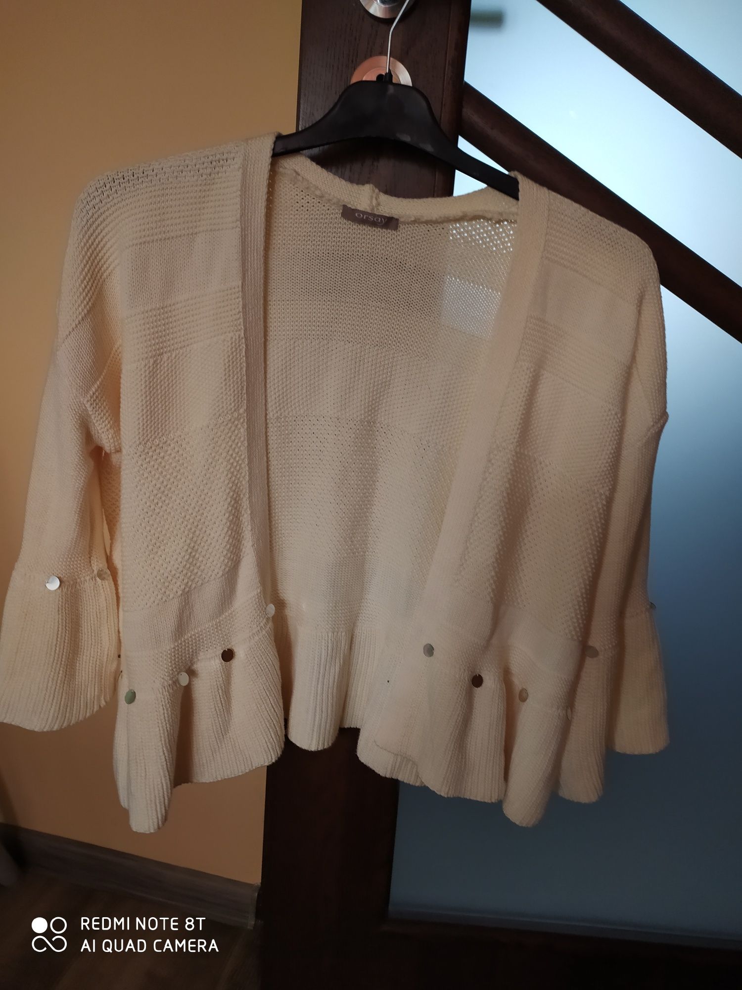 Sweter narzutka Orsay rozmiar 40 L