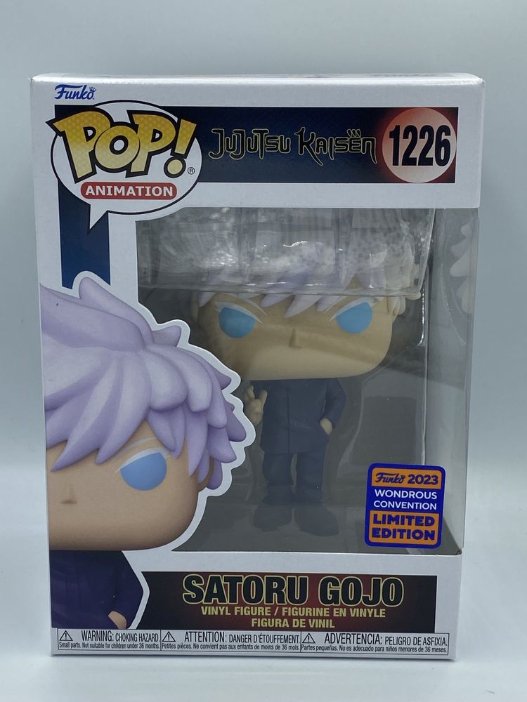 Funko Pop Satoru Gojo 1226 Jujutsu Kaisen 2023 Convention