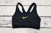 Nike * stanik * biustonosz * sportowy * czarny * damski * idealny * S