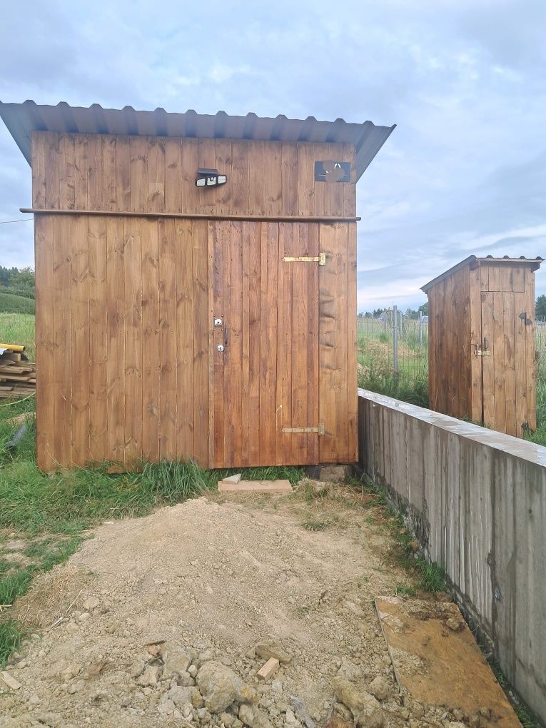 Domek drewniany 320x240 +wc