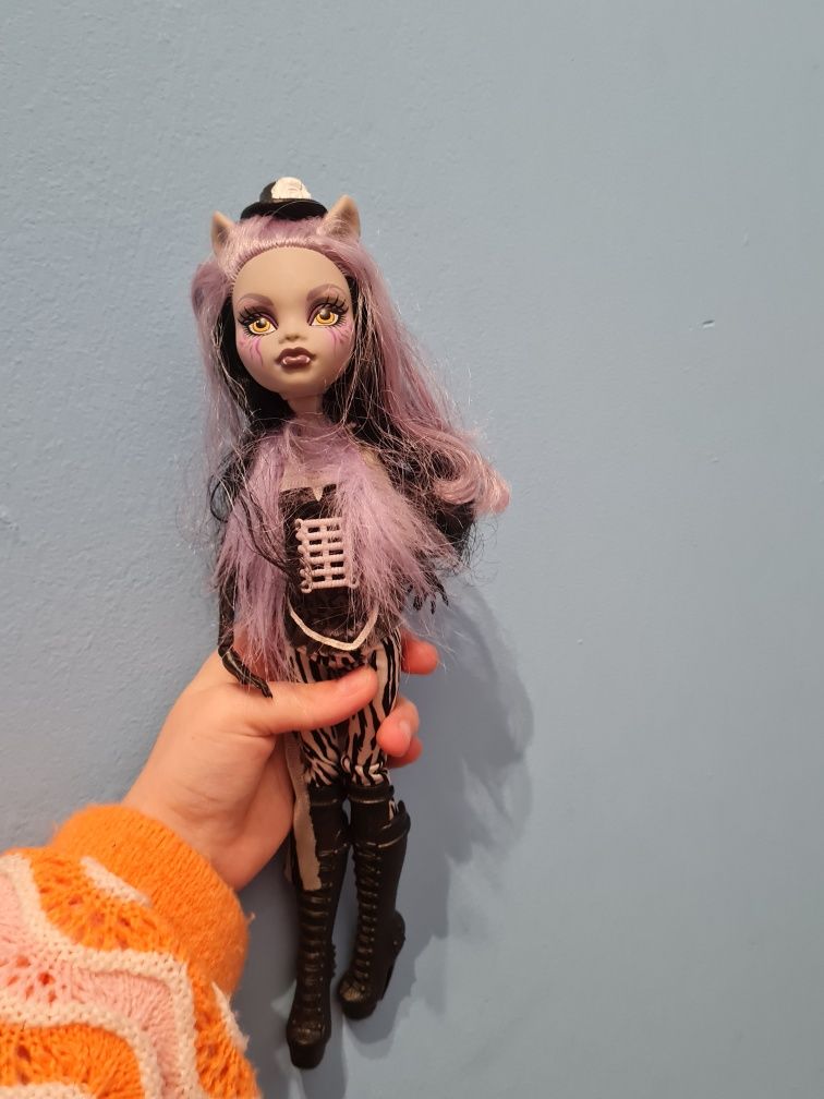 Monster high lalka clawdeen wolf treserka