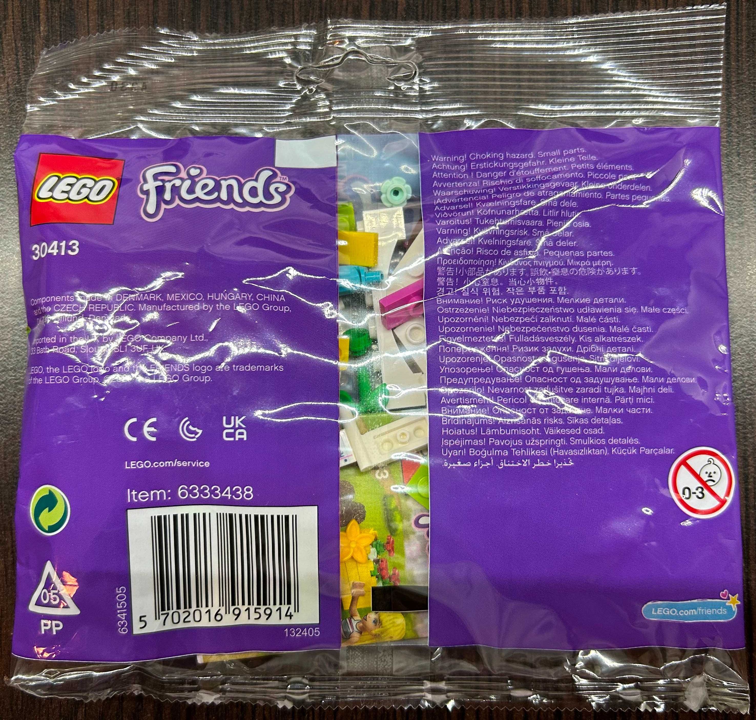Klocki Lego Friends 30413 Wózek z kwiatami - NOWE