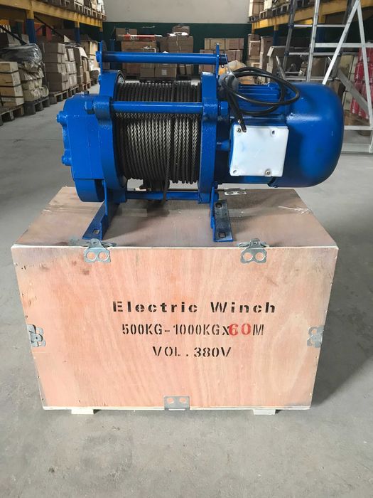 ЛЕБІДКА 500/1000кг , 220В | Электро лебедка| РОЗПРОДАЖ !