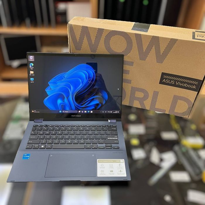 Ноутбук| ASUS VIVOBOOK S 14 FLIP| Core i3 1220P| 8/256Gb|10 ядер