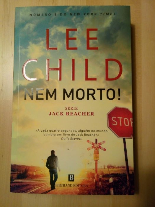 URGENTE  - Livro Lee Child - Nem Morto