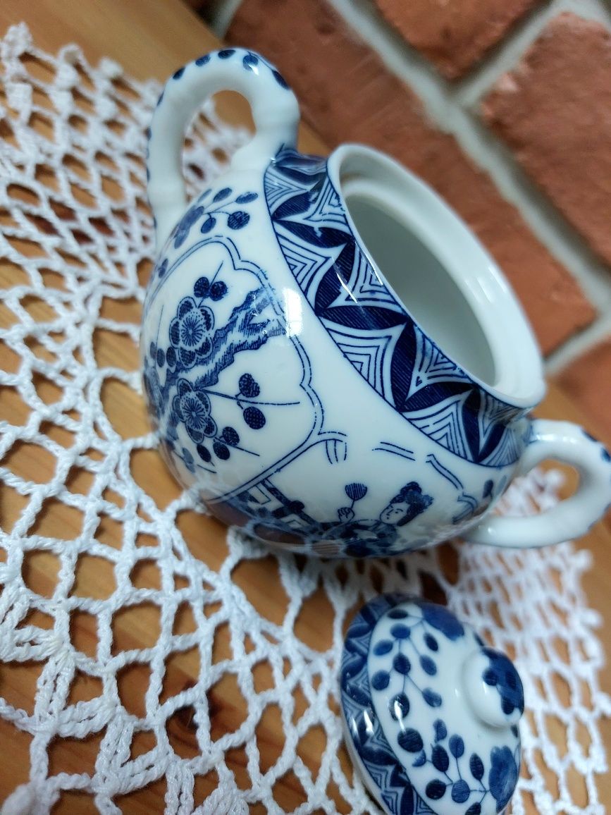 Zestaw ceramiczny do kawy lub herbaty motyw Japoński