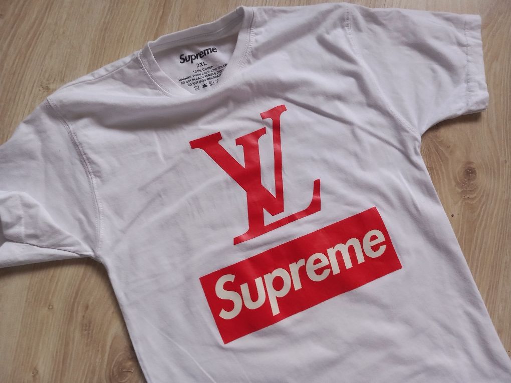 Louis vuitton supreme xs damska bluzka