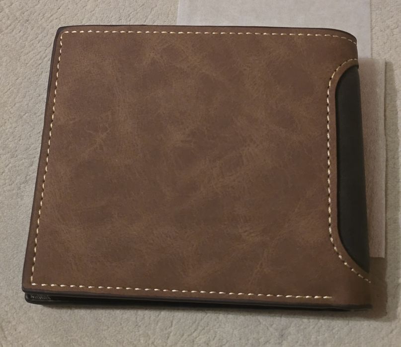 Skórzany portfel myśliwski JELEŃ EUROPEJSKI Byk. Prezent dla myśliwego