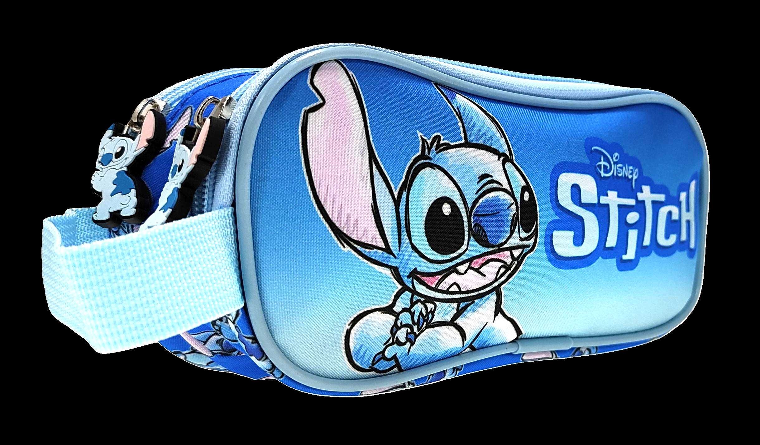 Dwukomorowy piórnik Disney Stitch 22 x 9 x 8 cm