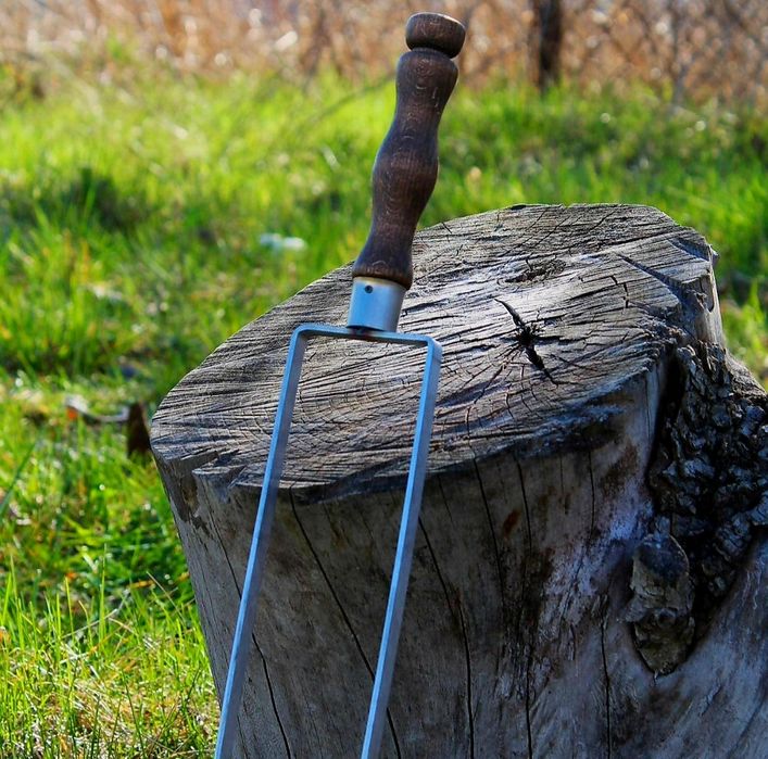 Шампур Вилка Подвійний Классна  Річ