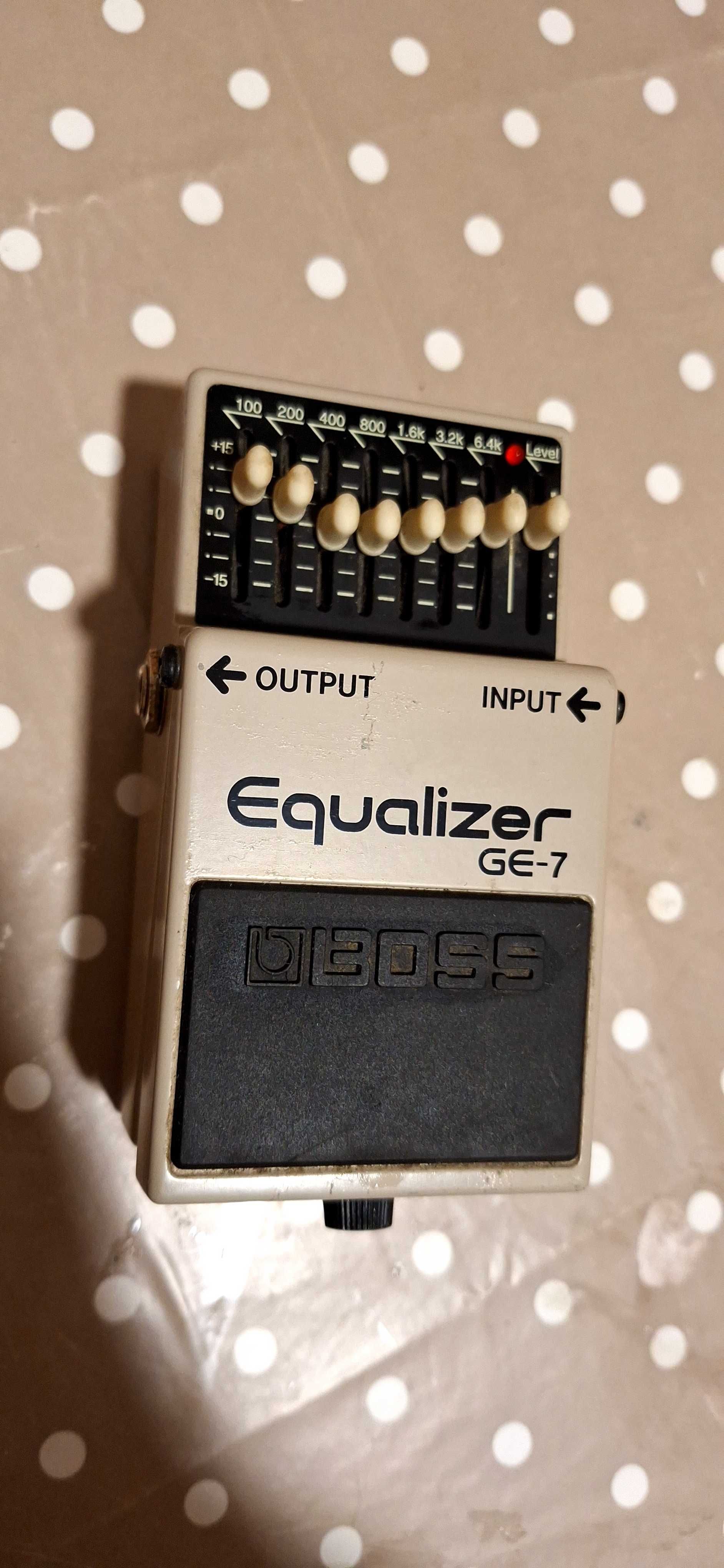 Pedal Boss Equalizador gráfico GE 7