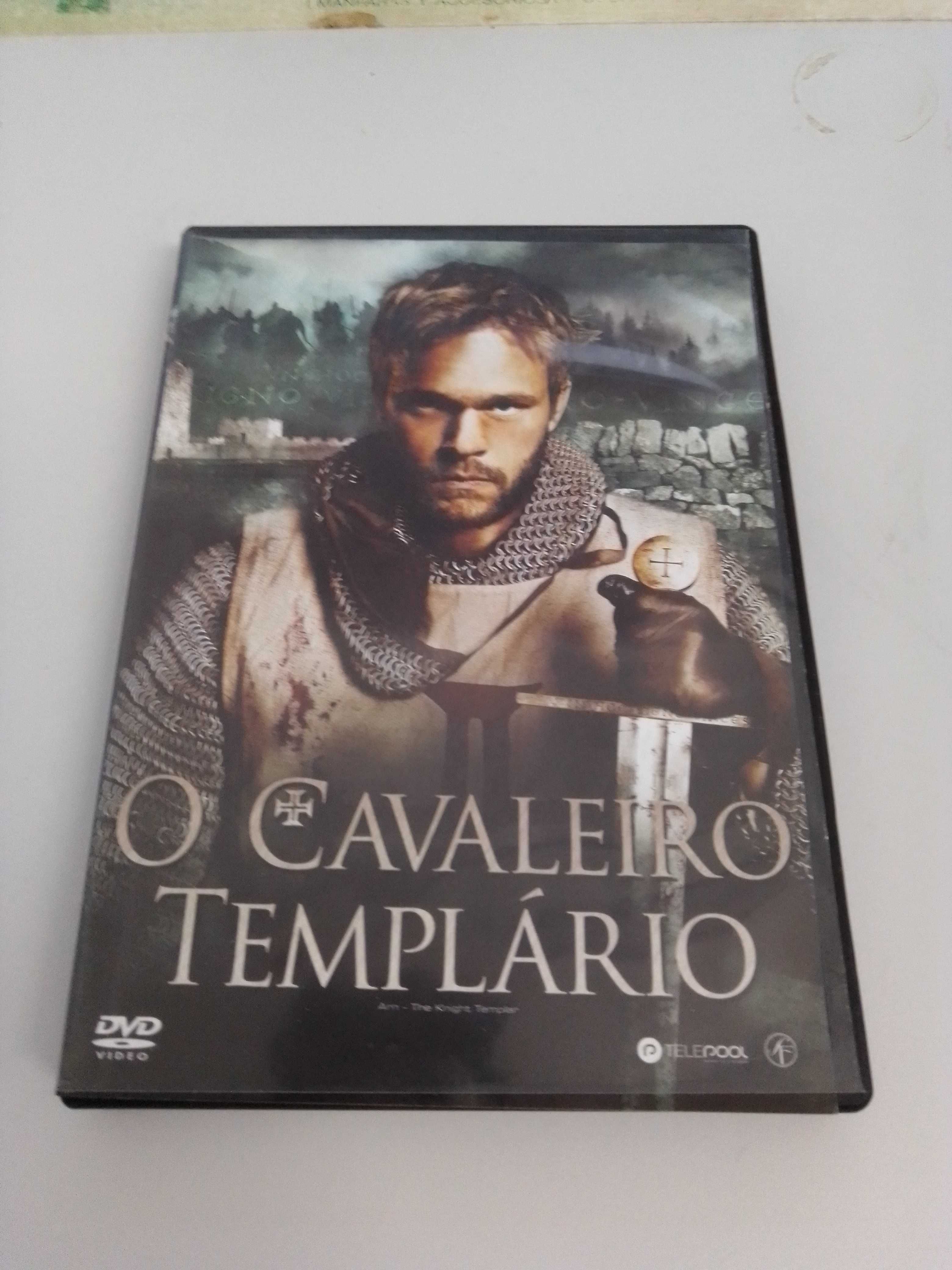 DVD O Cavaleiro Templário Joakim Natterqvist Sofia Helin Filme Flinth