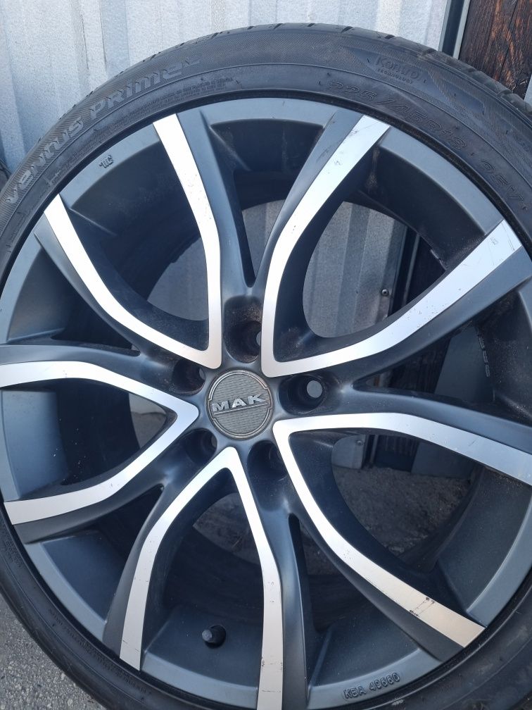 Felgi z oponami Mak Hankook 18cali 8Jx18 Opel