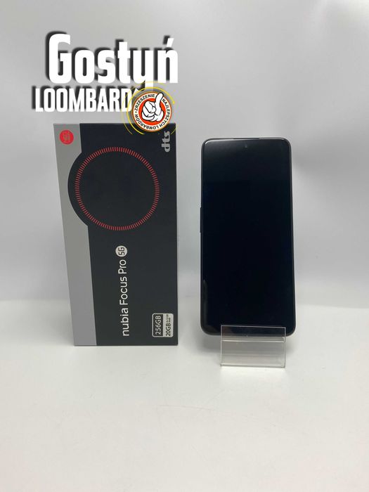 Od Lombard Gostyń Telefon NUBIA FOCUS PRO 8GB 256GB Komplet