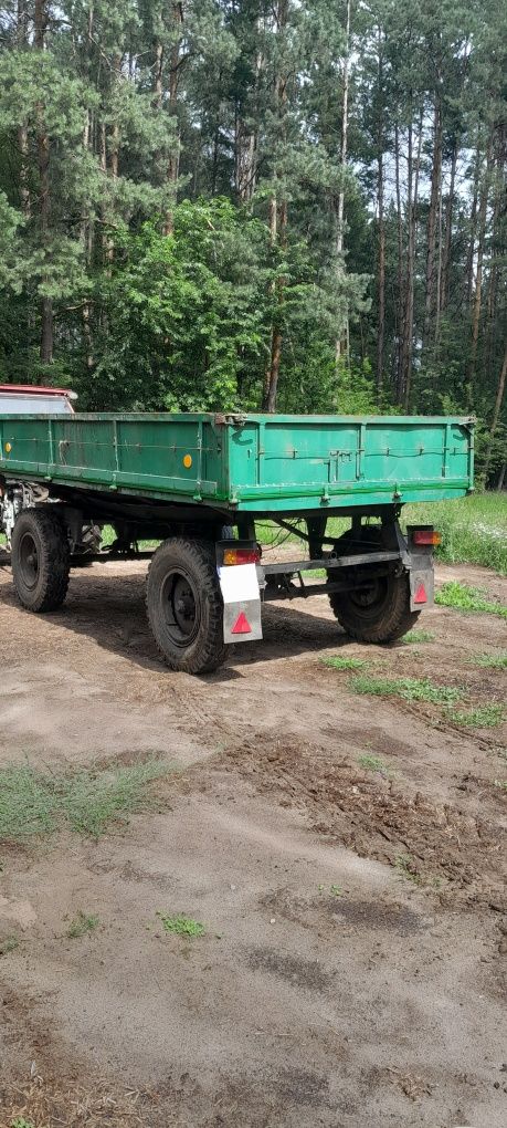 Przyczepa wywrotka Autosan d 47 4,5tony, stan bardzo dobry, siewnik,