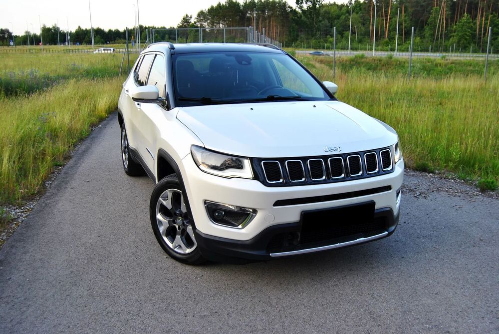 Jeep Compass Limited- ful opcja, 4x4, automat, oryginał lakier