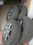 Honda Crv III koła zimowe 225/60 R18 felgi 5x114,3  DOT 4122