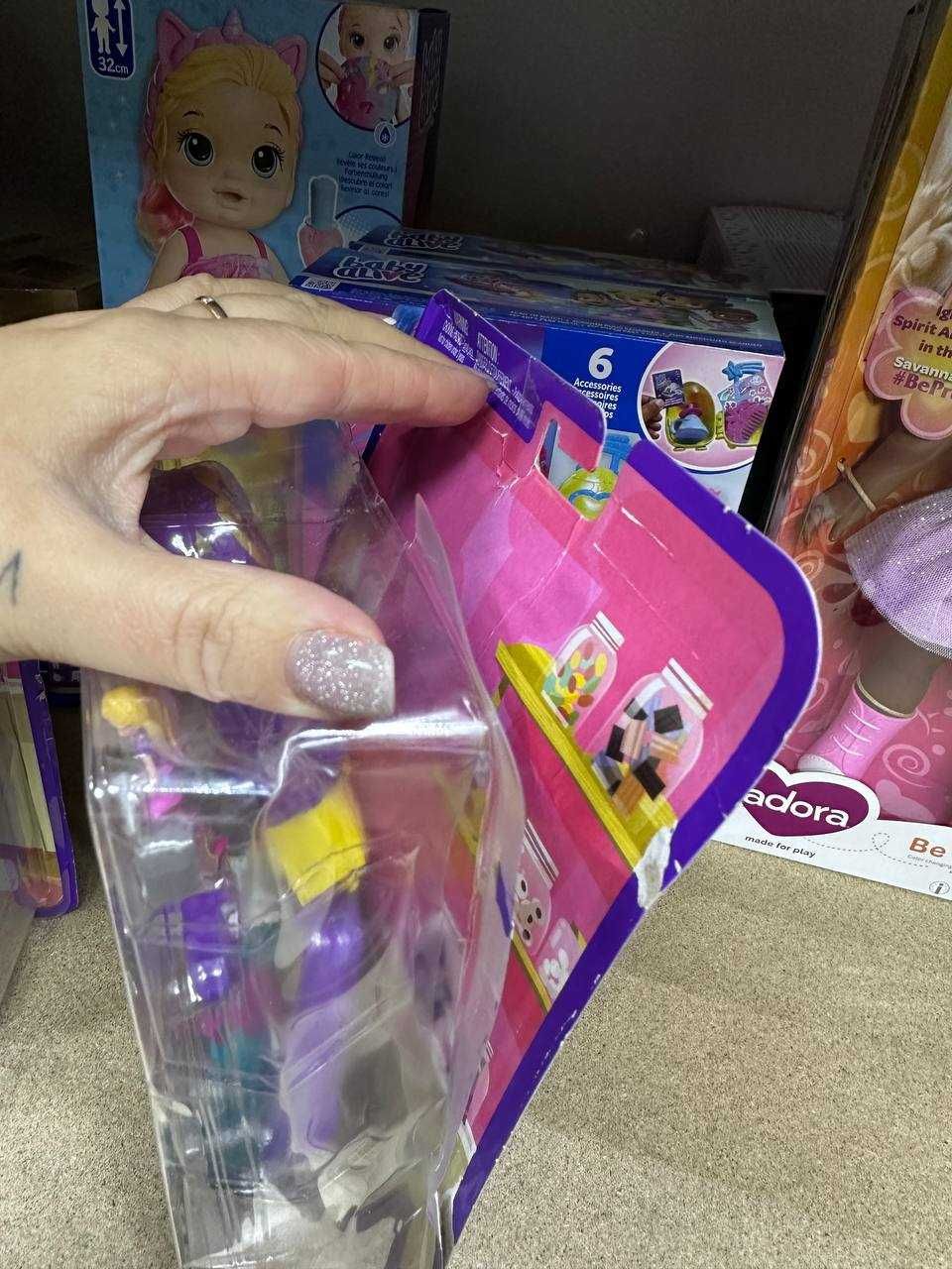 Ігровий набір Polly Pocket вечірка тортиків Pocket World Cupcake