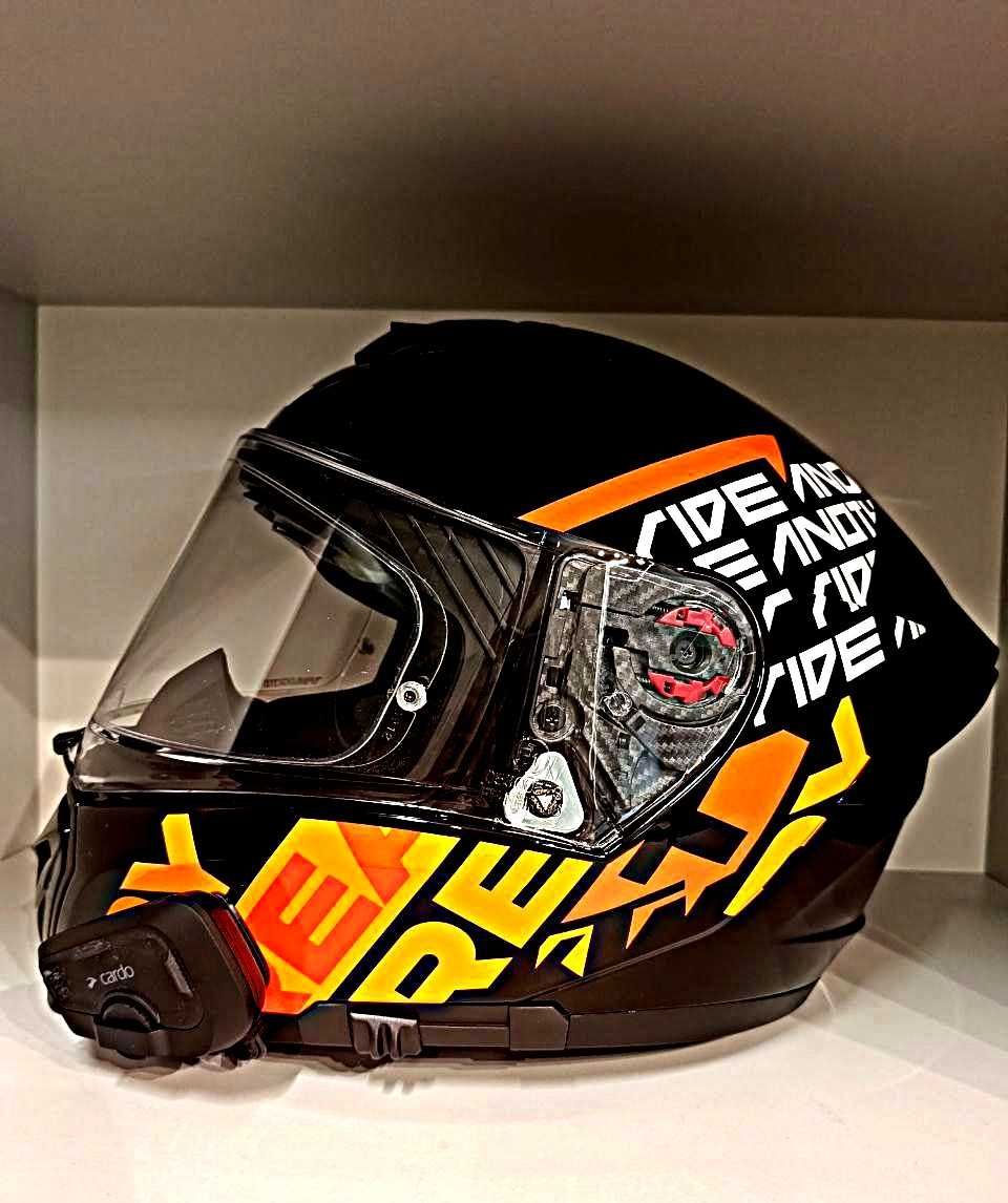 Interkom Cardo FREECOM 2X Single +Kask  BREAKER EVO 2023 roz. S Zestaw