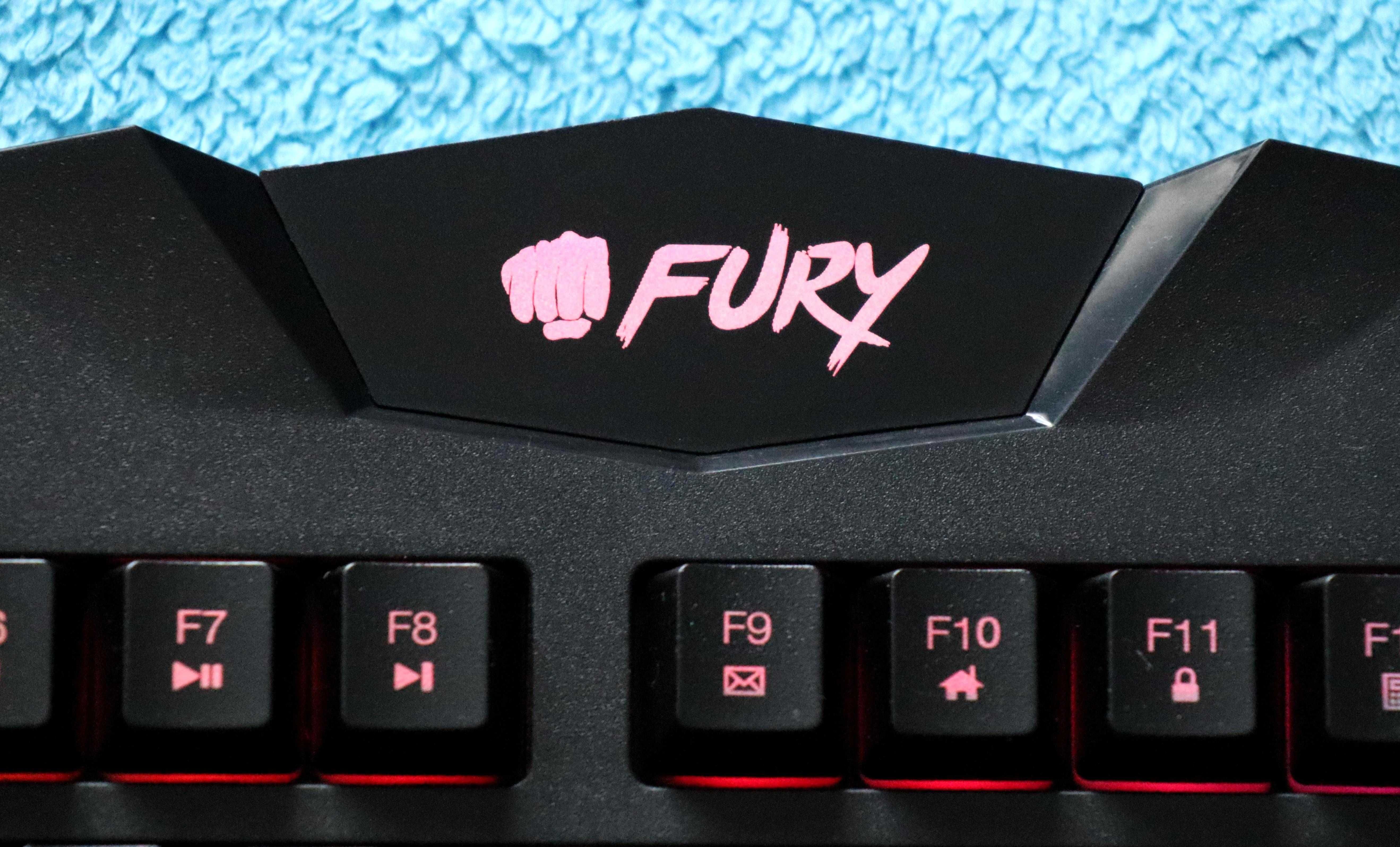 Klawiatura Fury Thunderstreak gamingowa podświetlana gamerska