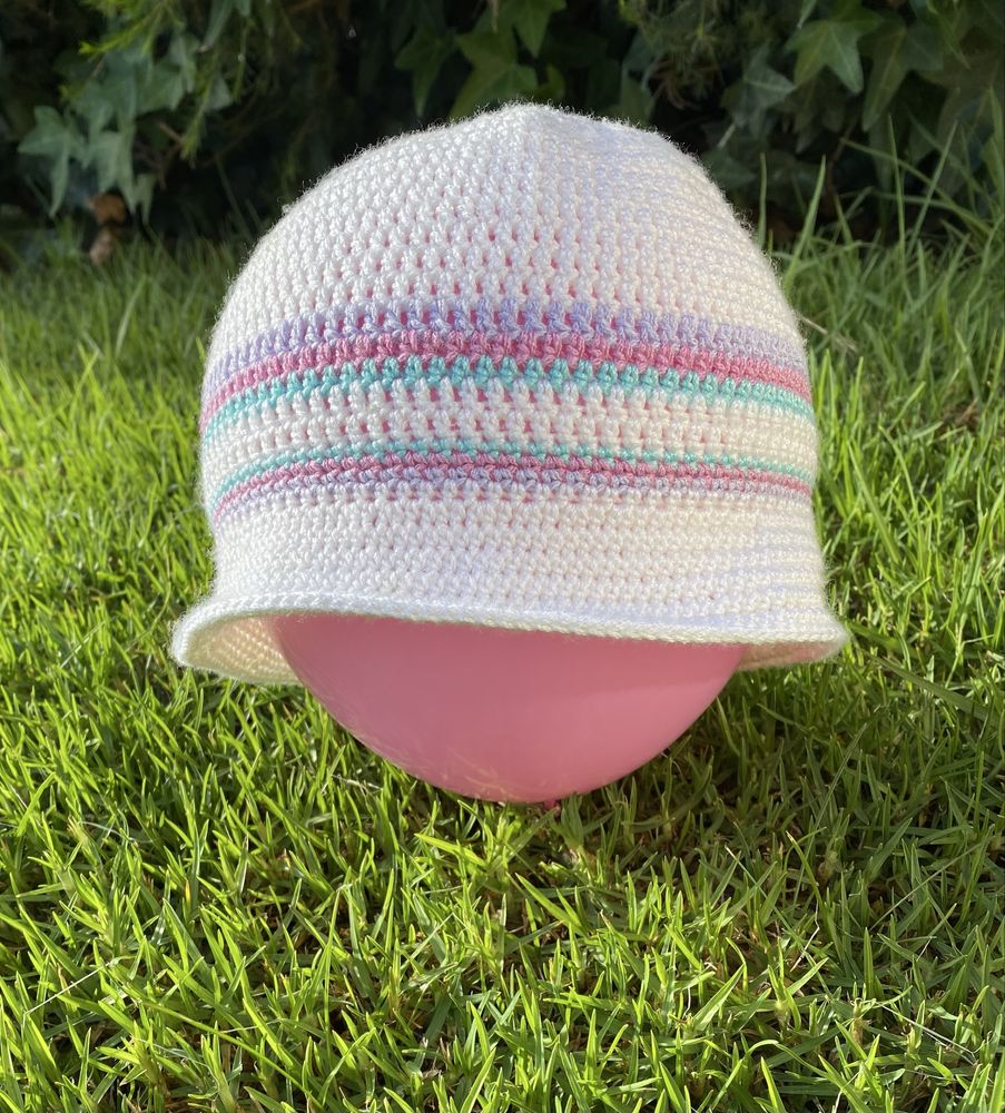 Chapéu crochet.