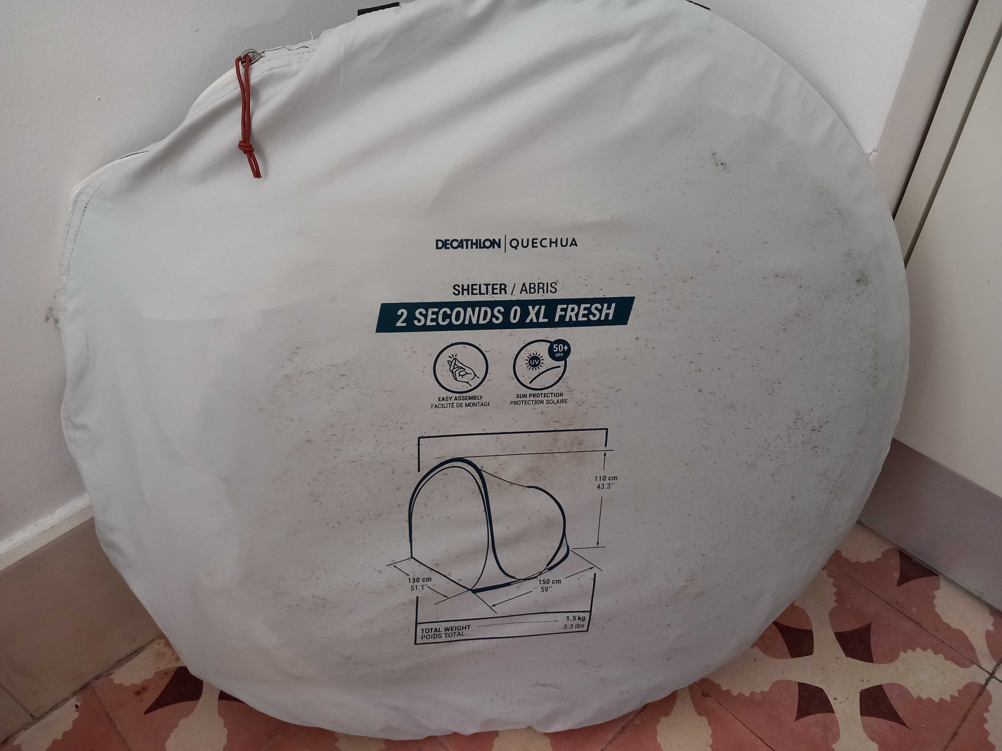 Shelter abrigo de Praia Decathlon