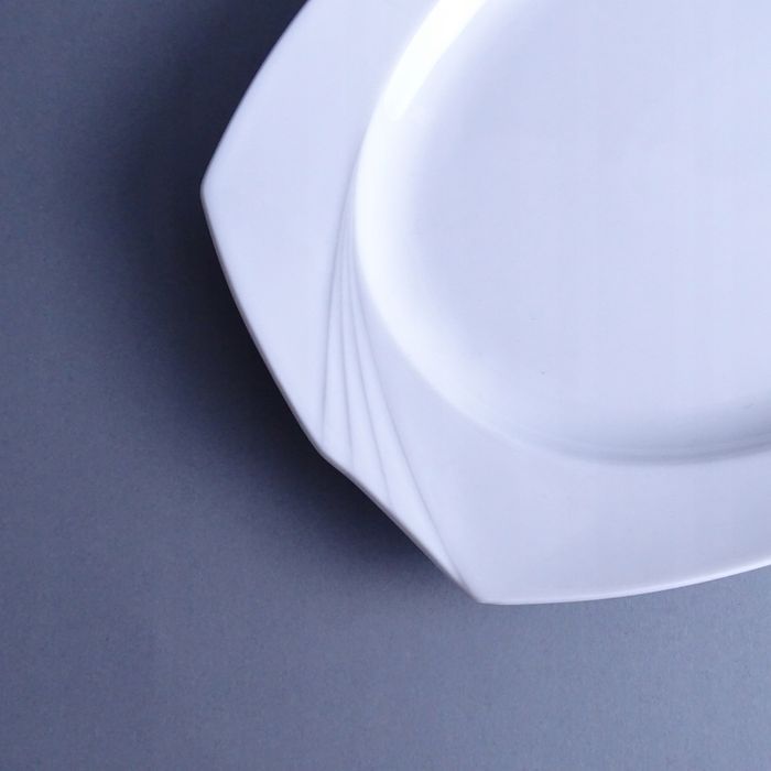 rhon turyngia piękny biały półmisek porcelanowy