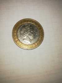 Moneta, Wielka Brytania, 2 Pounds.