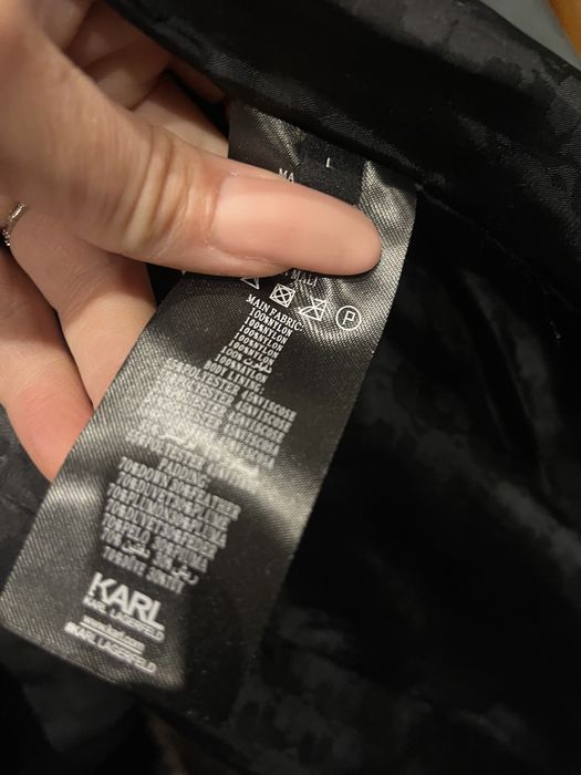 Płaszcz puchowy Karl Lagerfeld L puchówka