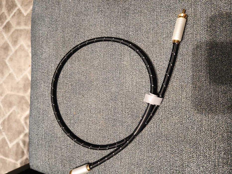 Kabel Ludic Audio Orpheus coaxial 0,75 metra jak nowy.