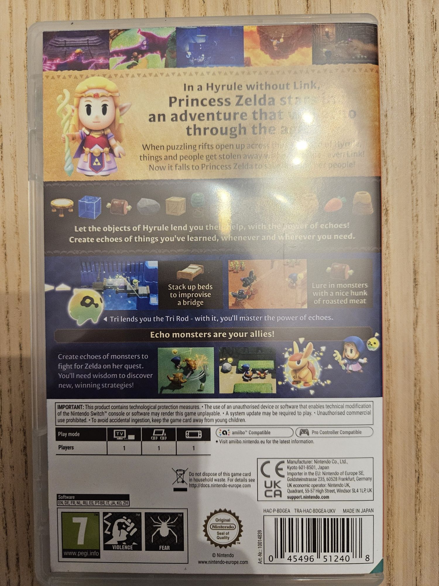 The legend of zelda echoes of wisdom nintendo switch