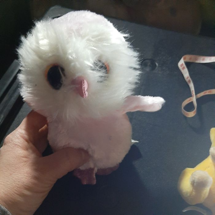 Sowa maskotka pluszak