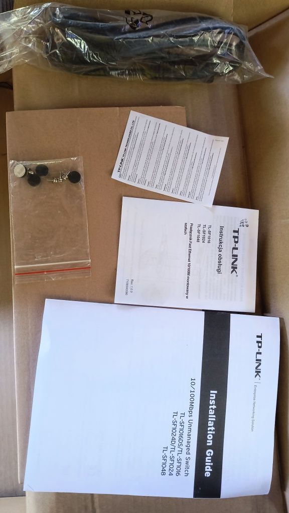 Switch, przełącznik TP-LINK TL-SF1048 2SZT